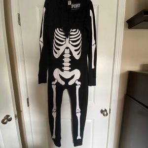 PINK Skeleton Onesie